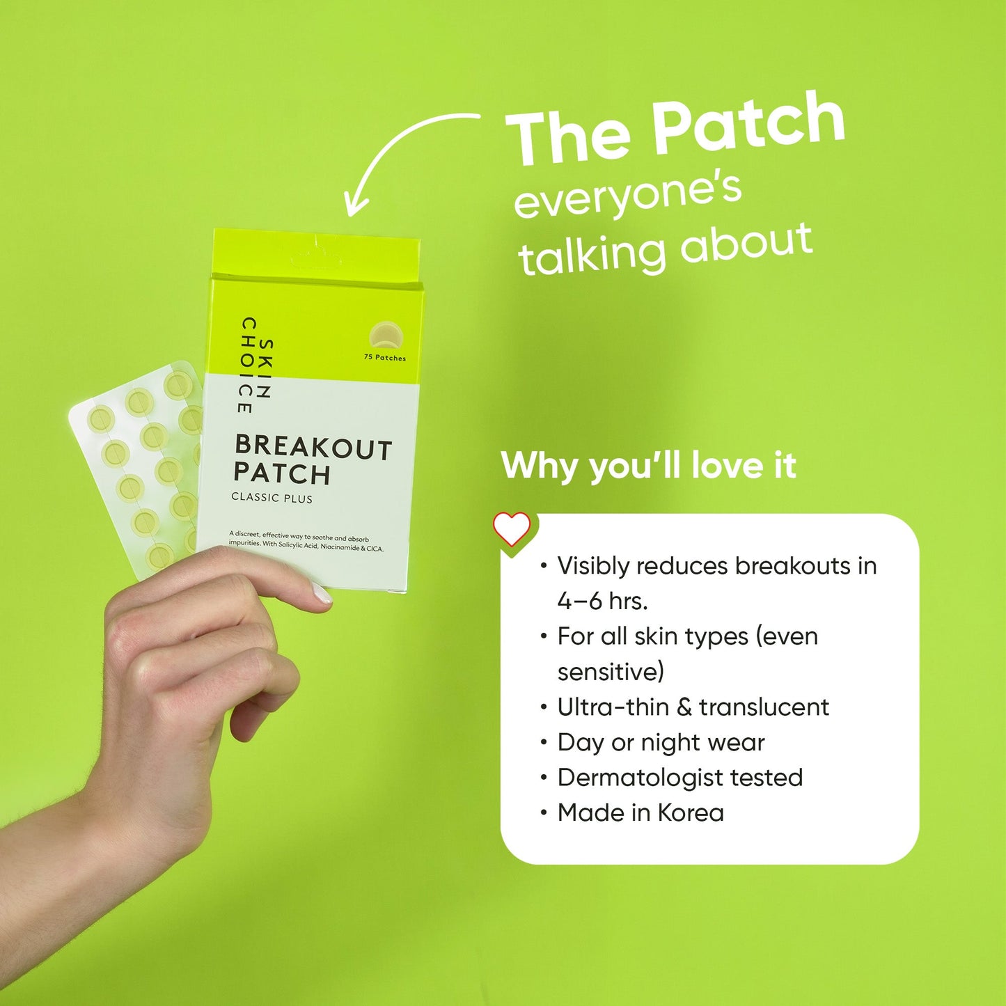 Breakout Patch Classic Plus - Skin Choice